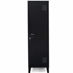 Armoire vestiaire métallique noire