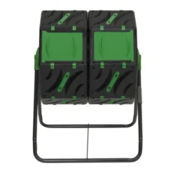 Bac de compostage rotatif double 140L