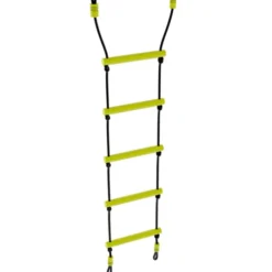 Balançoire 4 portiques pour jardin avec panier de basket et but de foot