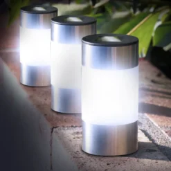 Balises solaires sans fil avec détecteur de crépuscule