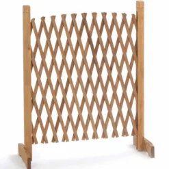 Barrière extensible en bois