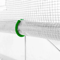 Bâche de rechange 130gr/m² pour serre à tomates 3m² blanche relevable