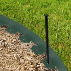 Bordure de jardin flexible verte à planter