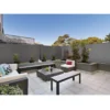 Brise vue gris 2 m x 10 m occultant 300 gr/m²