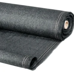 Brise vue gris 1,5 m x 10 m occultant 400 g/m²