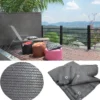 Brise vue 1m x 10 m gris anthracite occultant 90 g m²