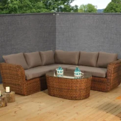 Brise vue 1M x 10M gris occultant 220g m²