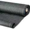 Brise vue 1,5 m x 10 m gris occultant 150 gr/m²