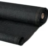 Brise vue 1,5m x 10m noir occultant 220g m²