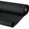 Brise vue noir 2 m x 10 m occultant 300 gr/m²