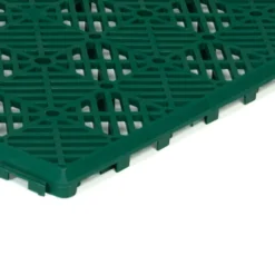 Caillebotis extérieur en plastique vert