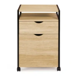 Caisson de bureau 2 tiroirs pour imprimante