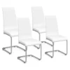 Chaises blanches design pour salle à manger MIA