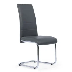 Chaises grises design pour salle à manger MIA