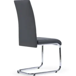 Chaises grises design pour salle à manger MIA