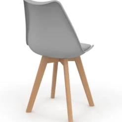 Chaises scandinaves mix color vert menthe, jaune, blanc et gris