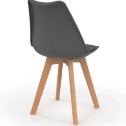 Chaises scandinaves mix color terracotta, gris, beige