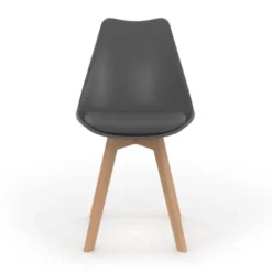 Chaises scandinaves mix color grises, blanches et noires