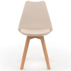 Chaises terracotta, gris, beige style scandinave