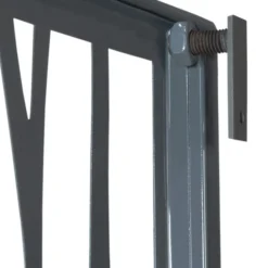 Claustra extérieur métal gris design