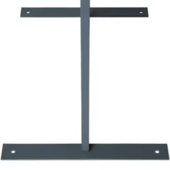 Claustra extérieur métal gris design