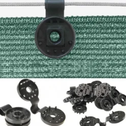 Clips et attaches brise vue x20 pcs