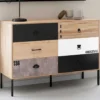 Commode industrielle 6 tiroirs dépareillés