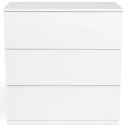 Commode 3 tiroirs blanche