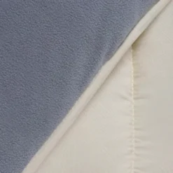 Couette bicolore 220x240 gris et crème