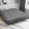 Couverture lestée 7kg 150x200 cm gris clair et gris foncé