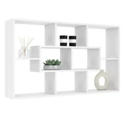 Etagère murale blanche