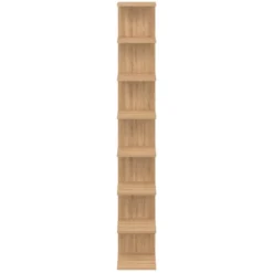 Etagère murale suspendue façon hêtre 190 cm