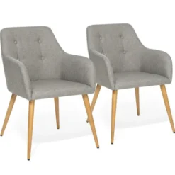 Fauteuils scandinaves gris