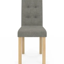 Lot de 6 chaises capitonnées mix color gris, terracotta et beige