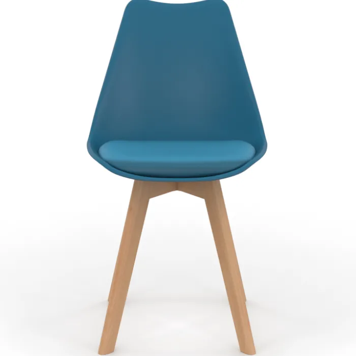 Lot de 8 chaises scandinaves 4 couleurs