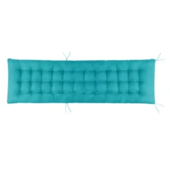 Lot de 2 coussins universels de transat 180 cm bleu canard