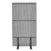 Lot de 2 paravents extérieurs ajourés claustra décoratif 80 x 150 cm métal gris anthracite