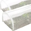 Lot de 2 tunnels de forçage 5 m toutes saisons