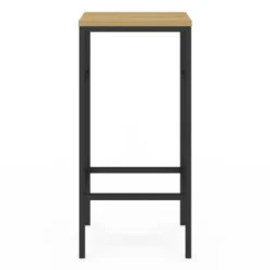 Lot 2 tabourets de bar style industriel bois et métal