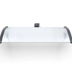 Marquise avec led solaires 80x120 cm