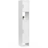 Meuble colonne blanc 170 cm pour salle de bain avec rangement