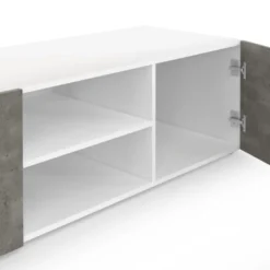 Meuble TV effet béton