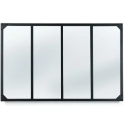 Miroir verrière style industriel