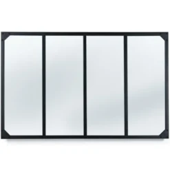 Miroir verrière style industriel