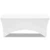 Nappe rectangulaire extensible blanche