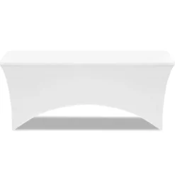 Nappe rectangulaire extensible blanche