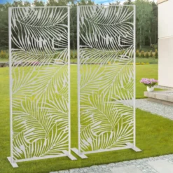 Panneau décoratif universel 150 x 50 CM PALM gris clair