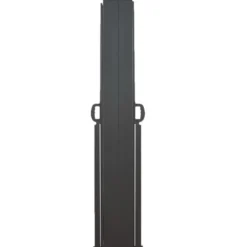 Paravent rétractable double gris anthracite