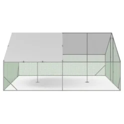 Parc à poules grillagé 16 m²