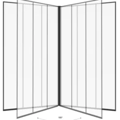 Pare baignoire 1 volet 80x140cm